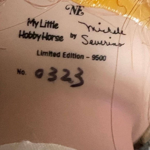 My Little Hobby Horse  13” Doll Limited, Edition, New England Collectors Society - Picture 13 of 13